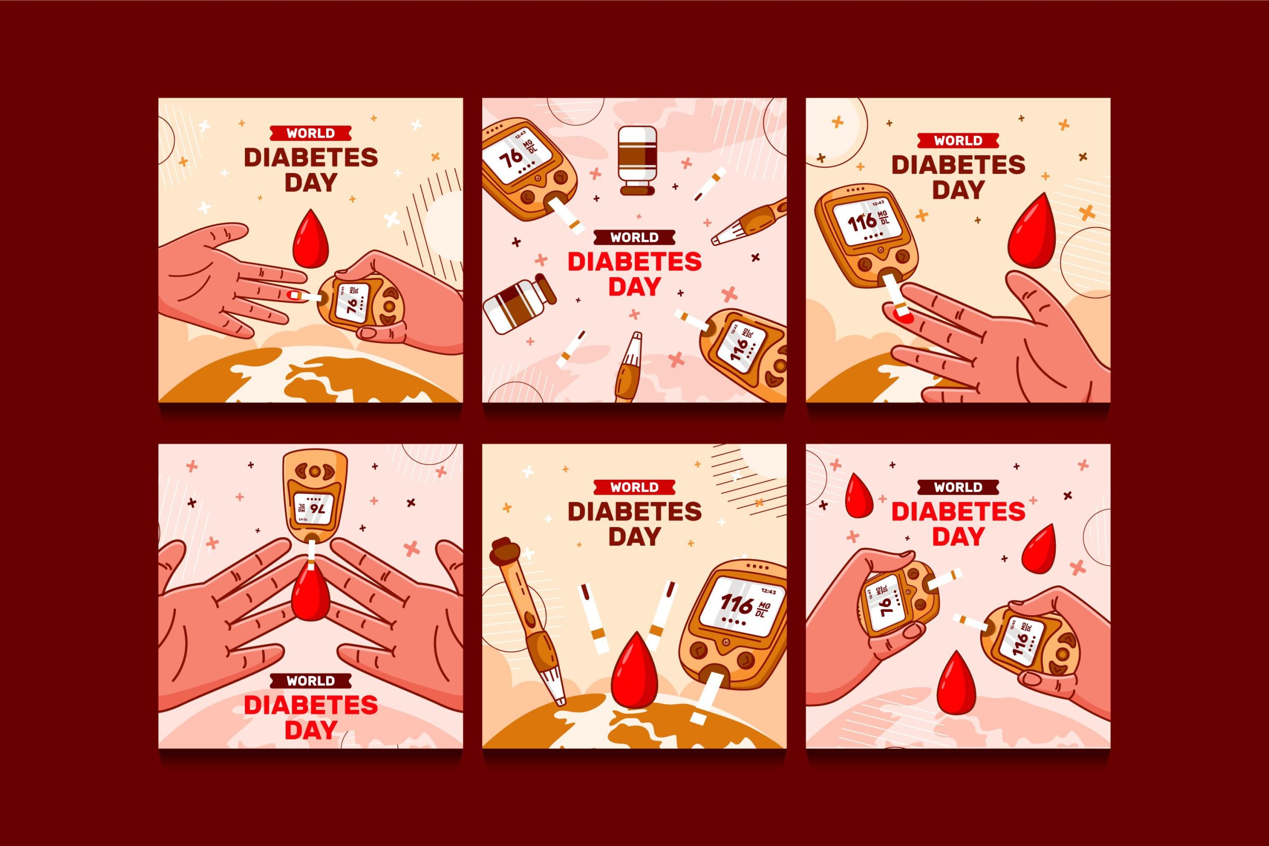 Does diabetic neuropathy only cause numbness or pain in the hands and feet?