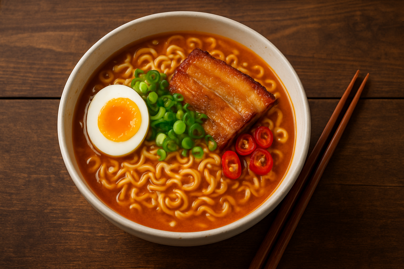If you eat instant ramen raw by crushing it, does it raise blood sugar more slowly than when you eat it boiled?