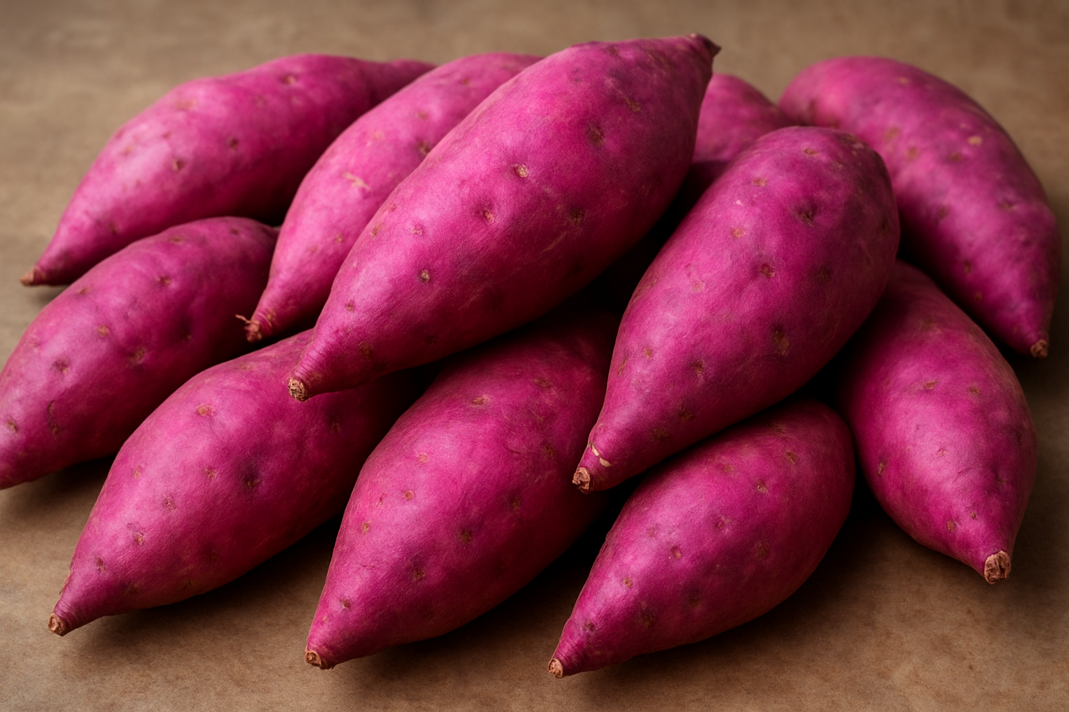 Can purple sweet potatoes offer additional benefits for vascular health compared to regular sweet potatoes because they are rich in an antioxidant called ‘anthocyanin’?