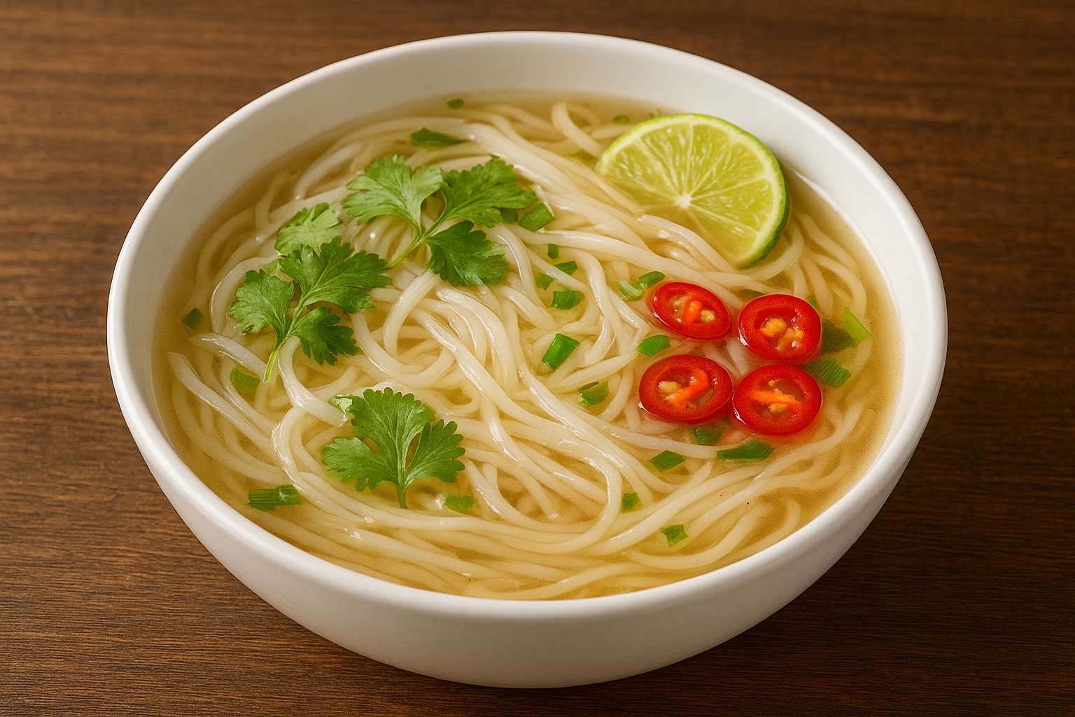 Are ‘rice noodles’, being made from rice, a high-carbohydrate food that raises blood sugar quickly, similar to flour noodles?